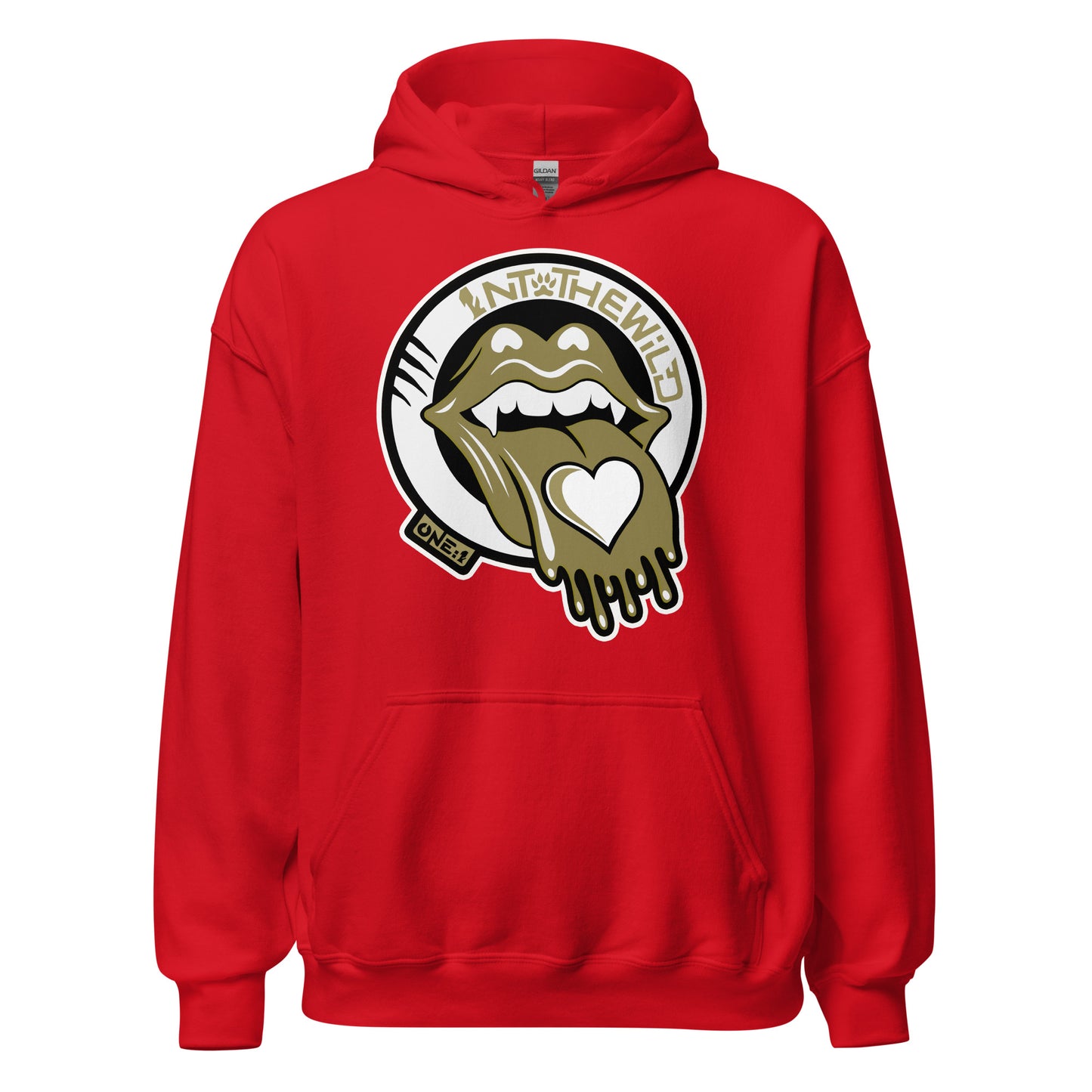 Vampy Love gold BIG Hoodie