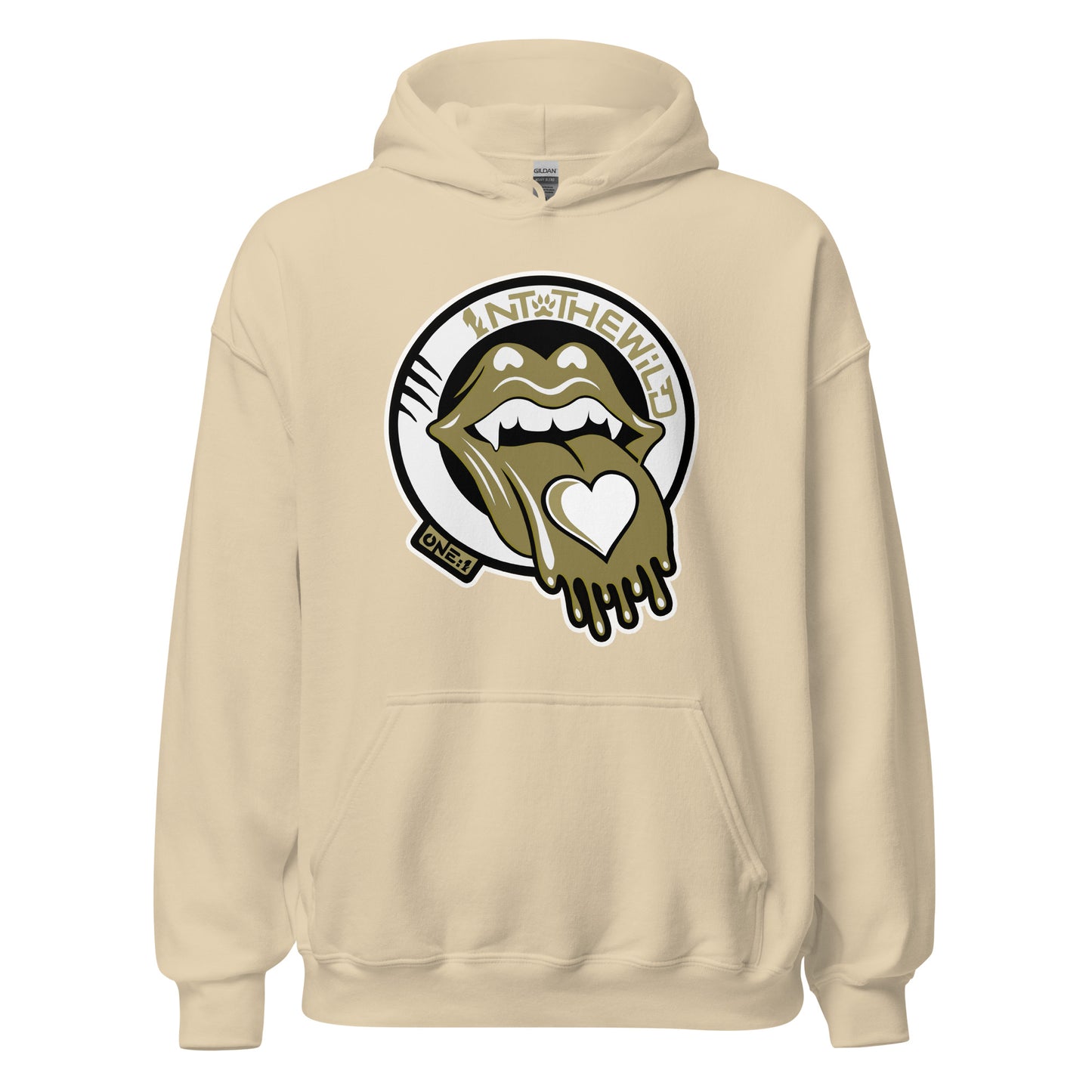 Vampy Love gold hoodie