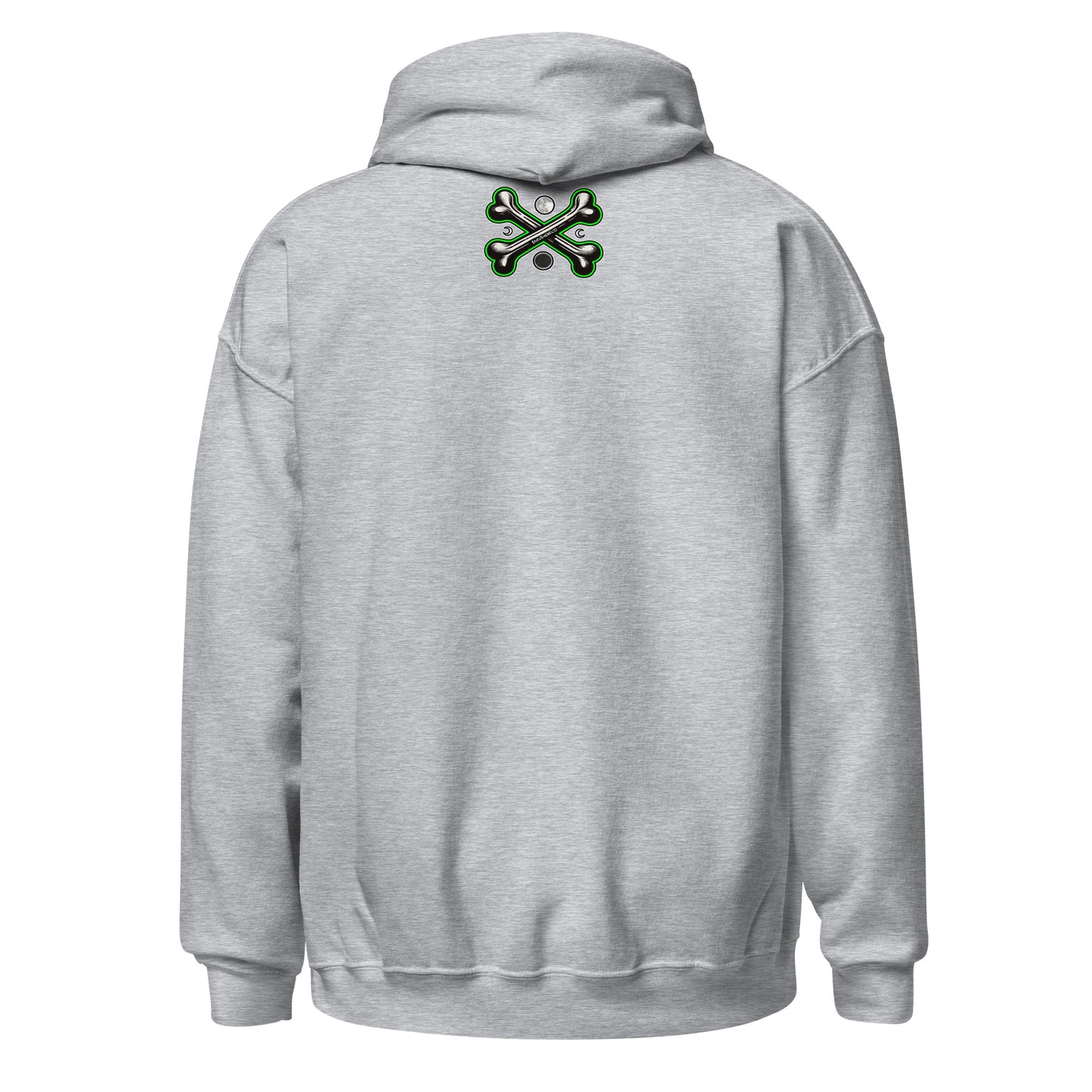 Vampy Love green hoodie