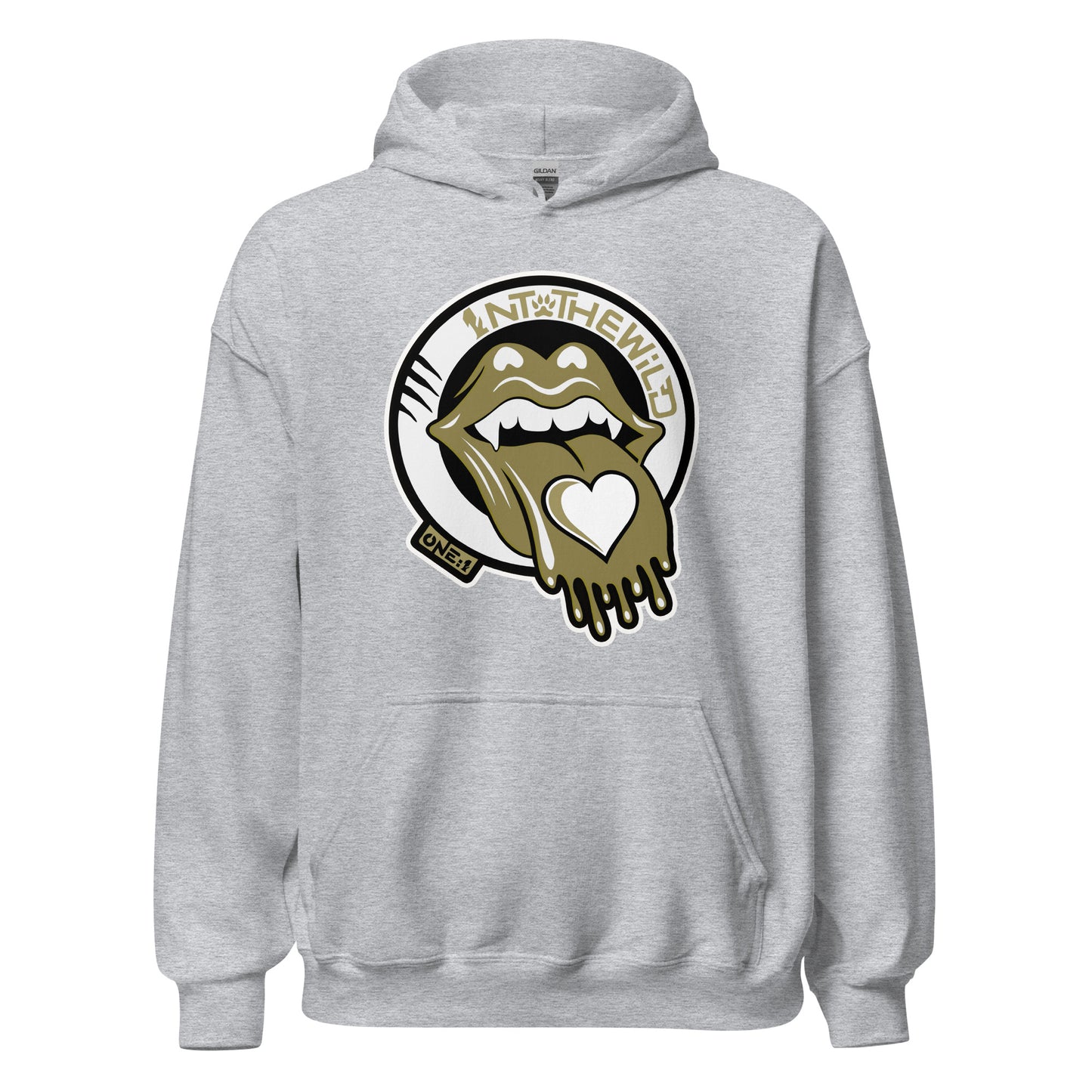 Vampy Love gold hoodie