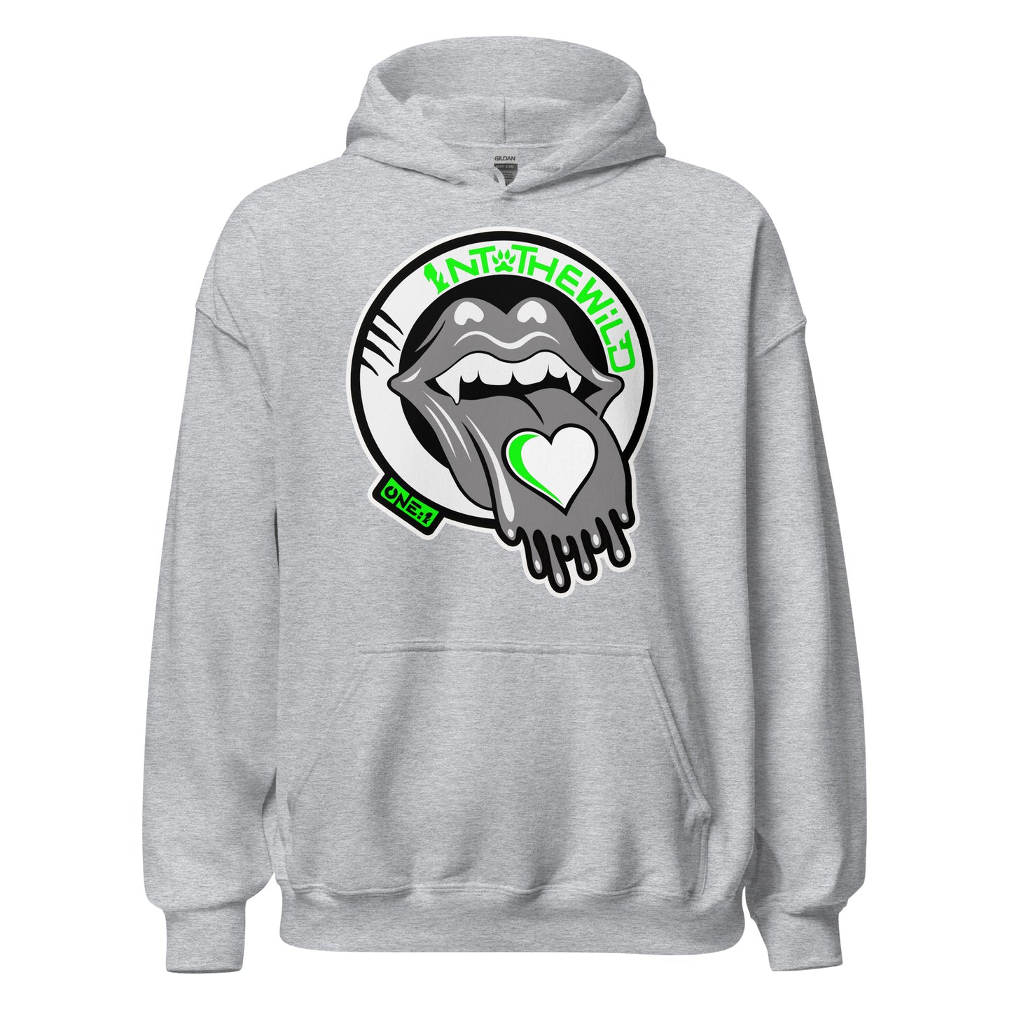 Vampy green BIG Hoodie