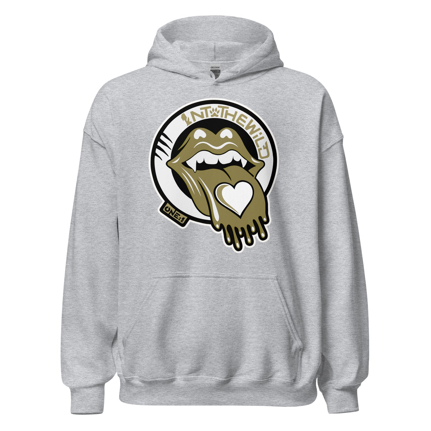 Vampy Love gold BIG Hoodie