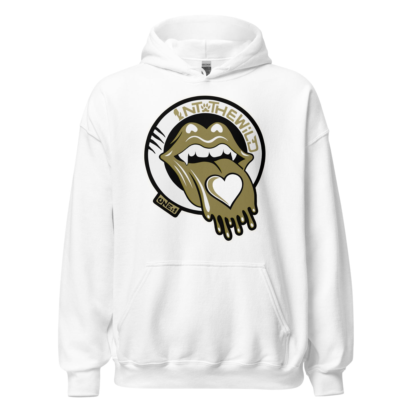 Vampy Love gold BIG Hoodie