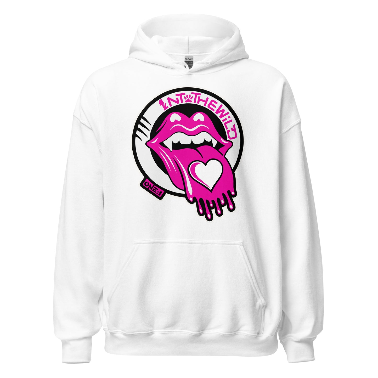 Vampy pink BIG hoodie