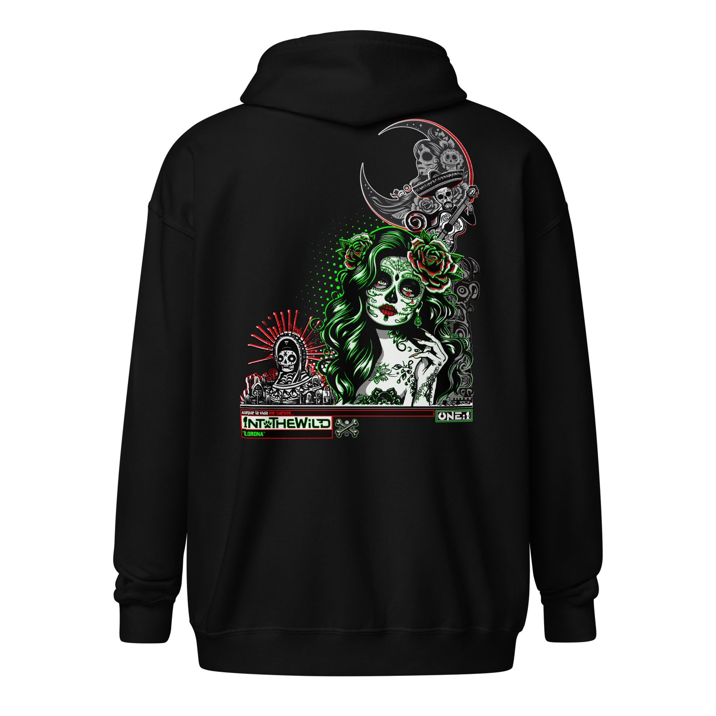 Llorona BIG zip hoodie