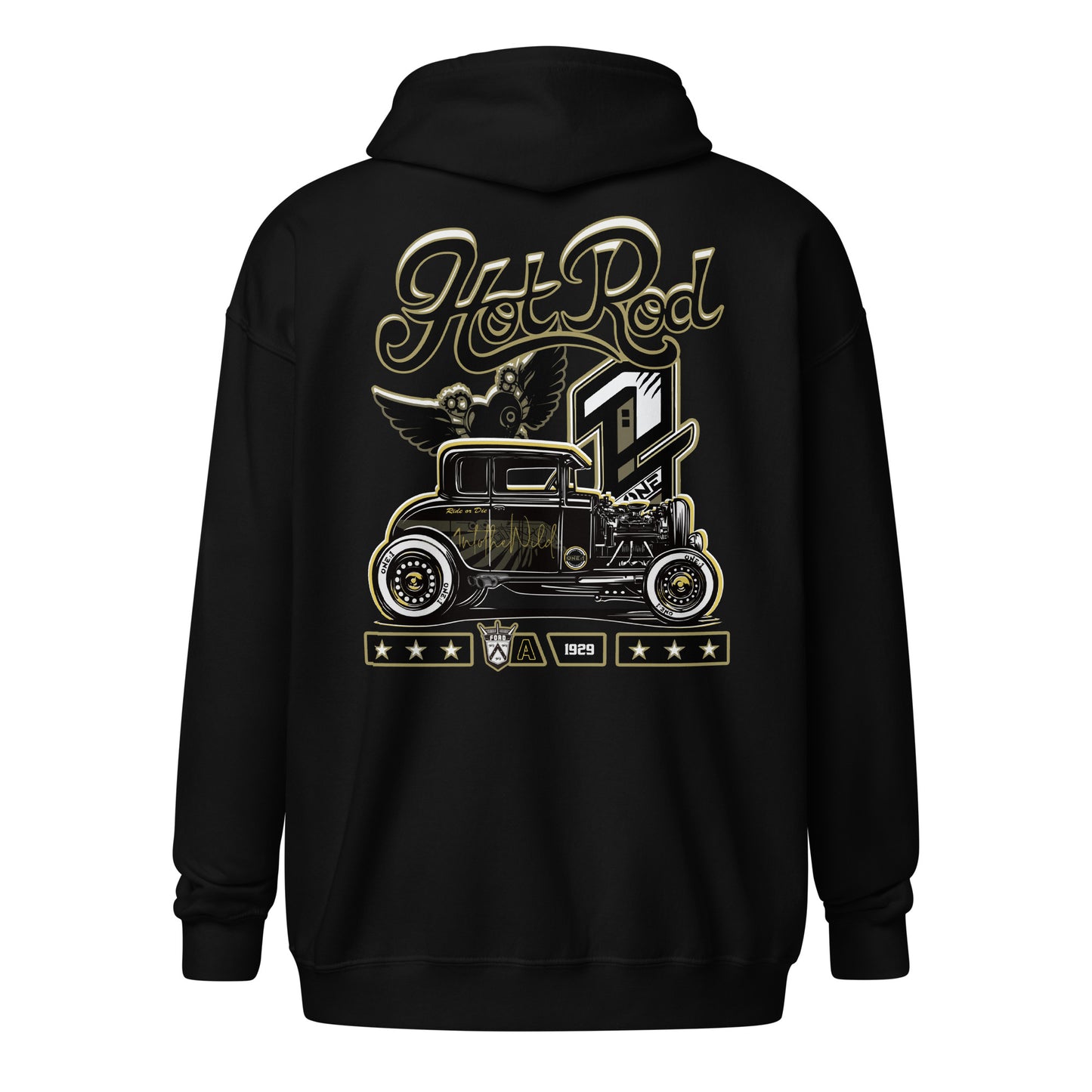 Hot Rod zip hoodie