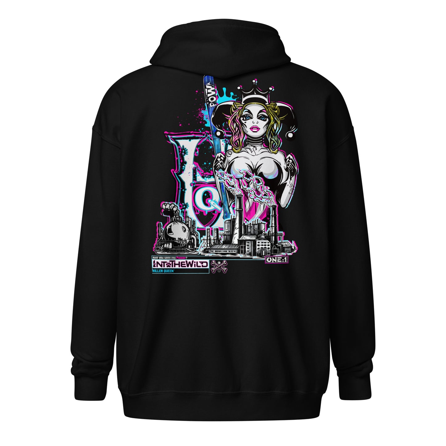 Killer Queen zip hoodie