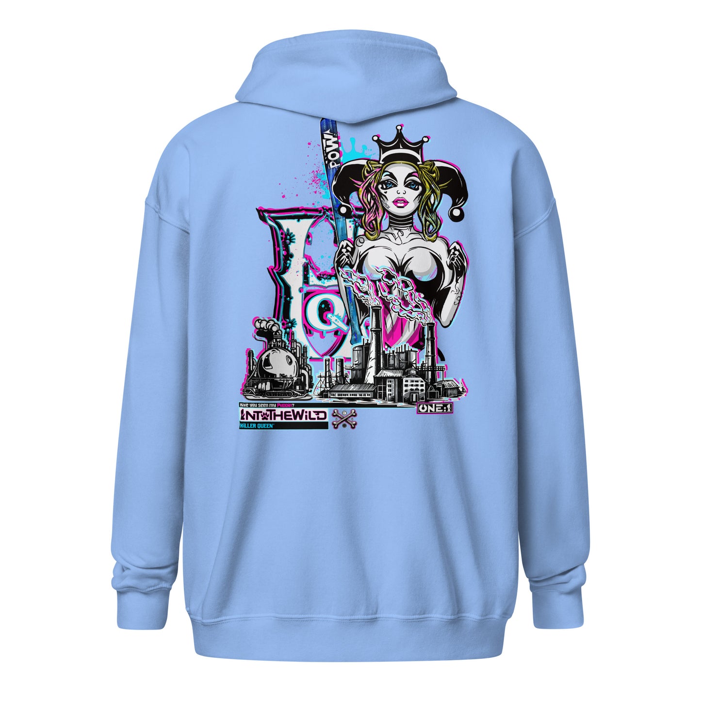 Killer Queen zip hoodie