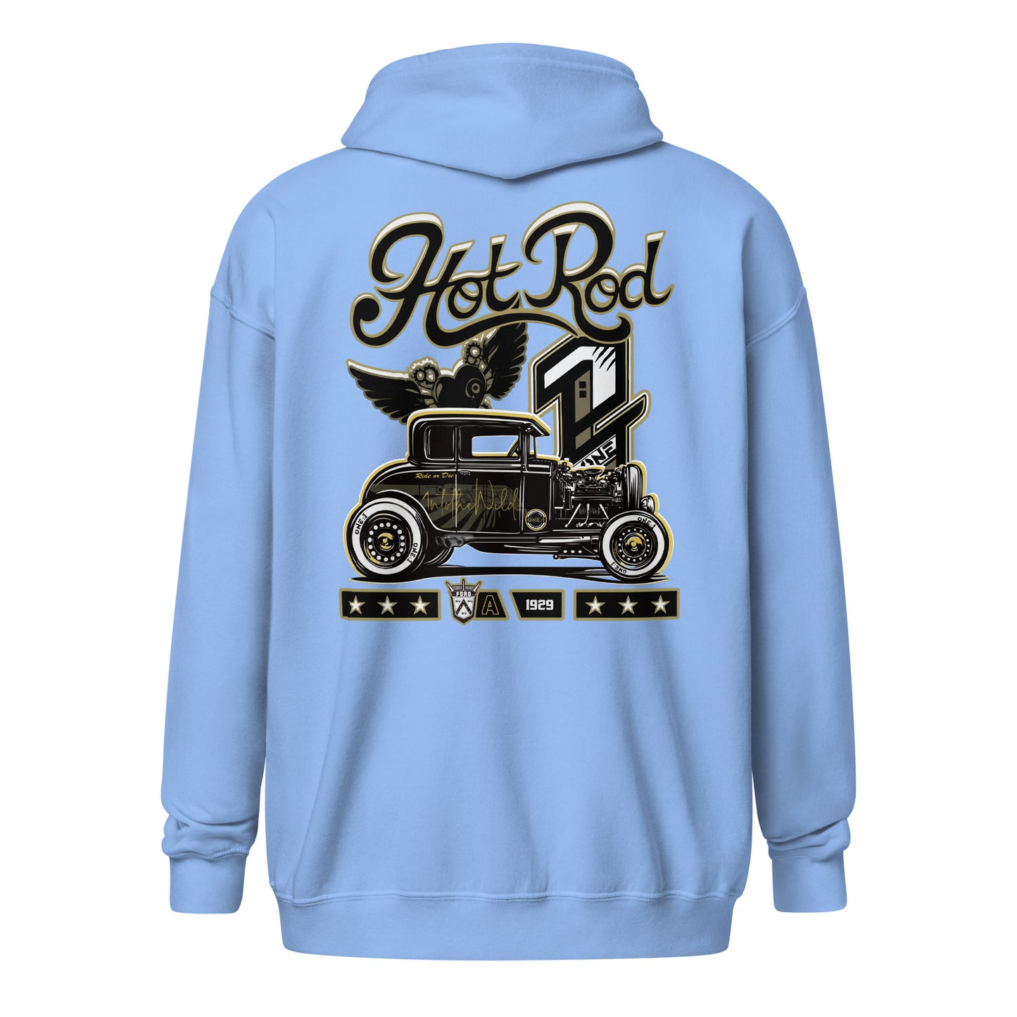 Hot Rod zip hoodie