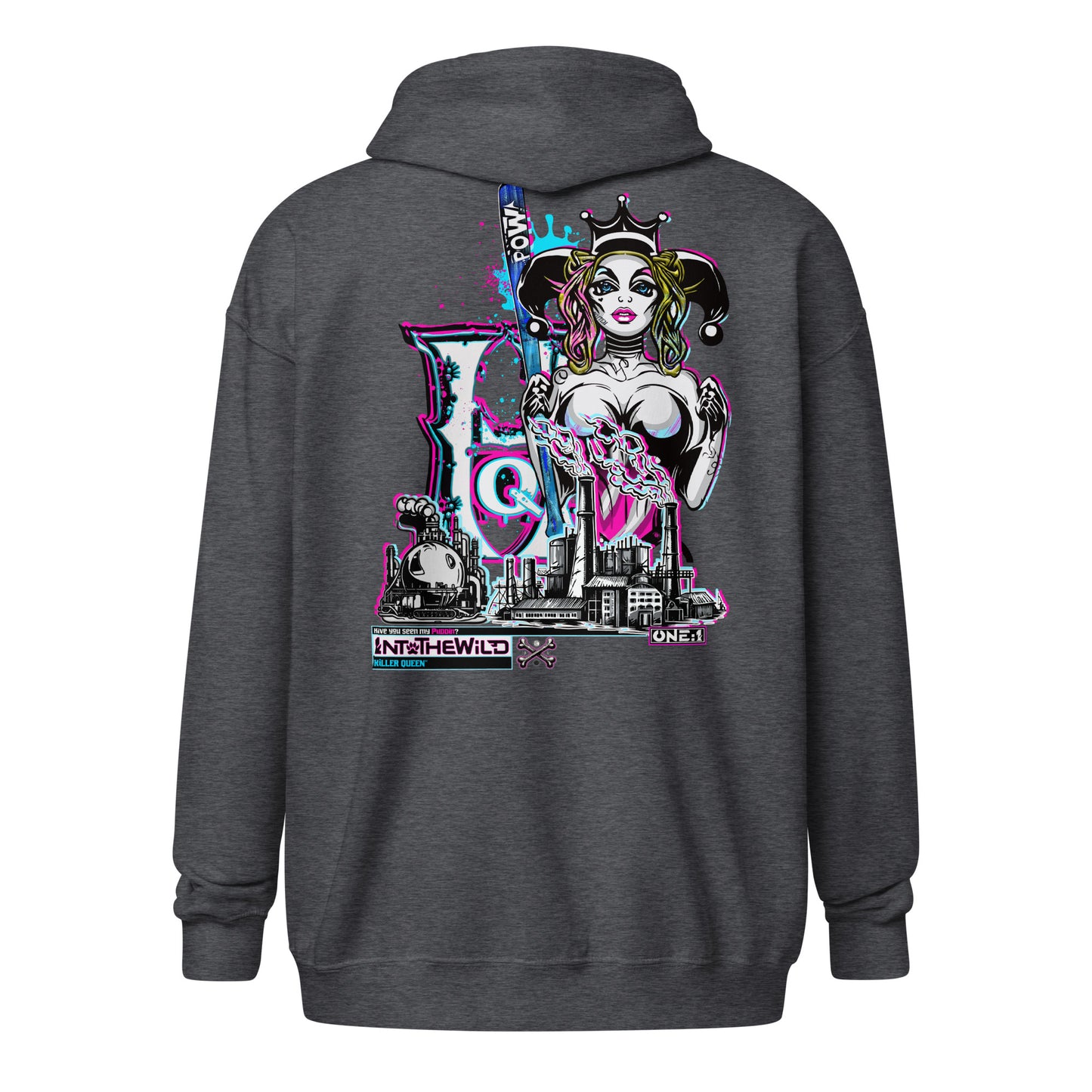 Killer Queen zip hoodie