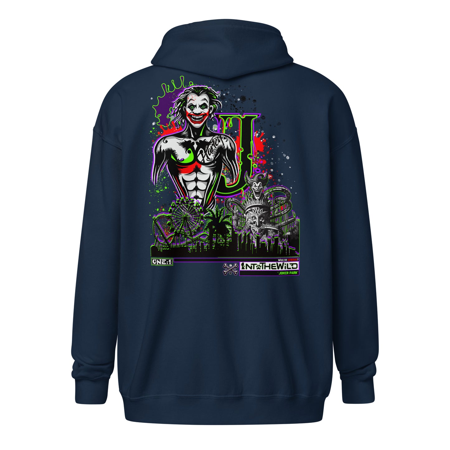 Joker Park zip hoodie