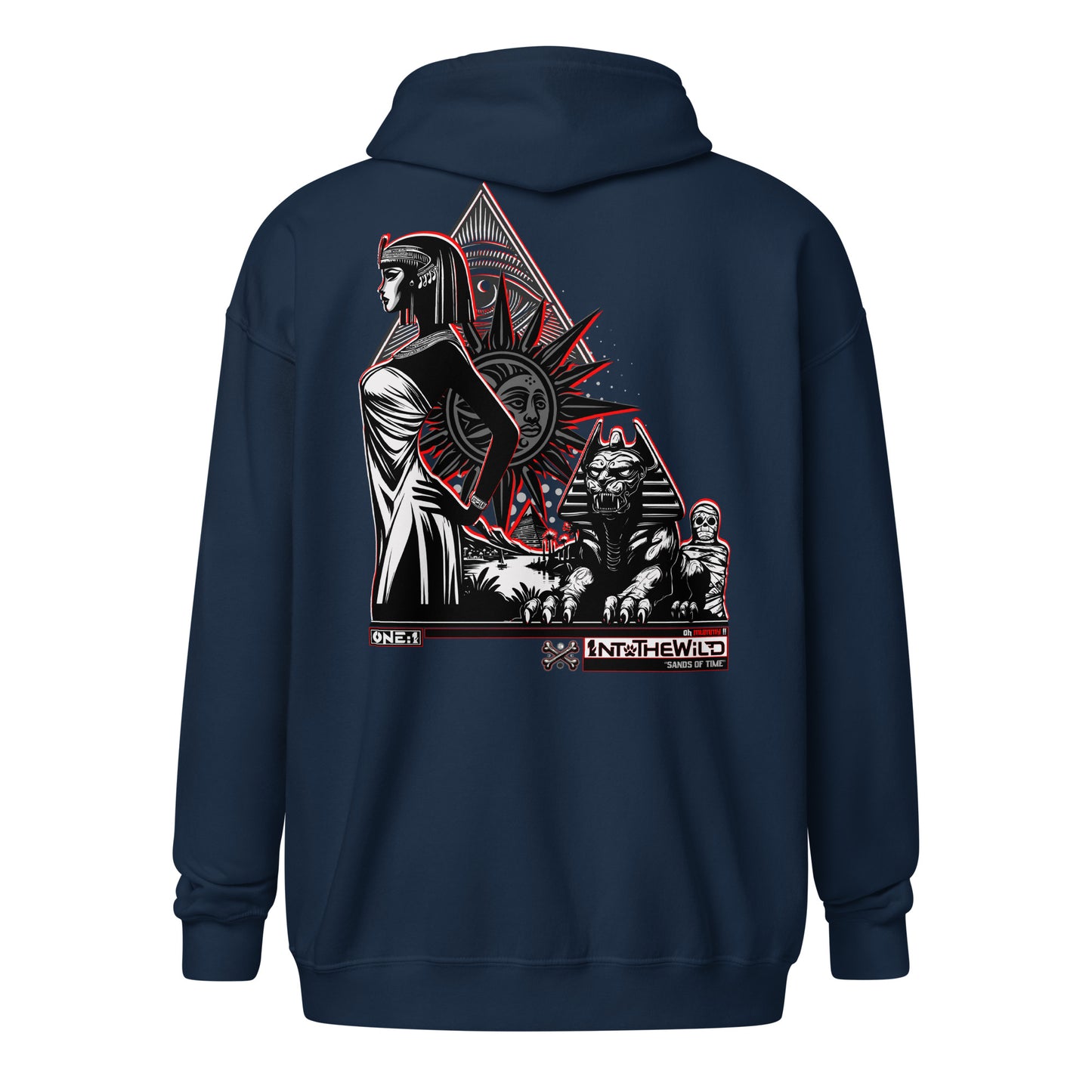 Sands of Time BIG zip hoodie