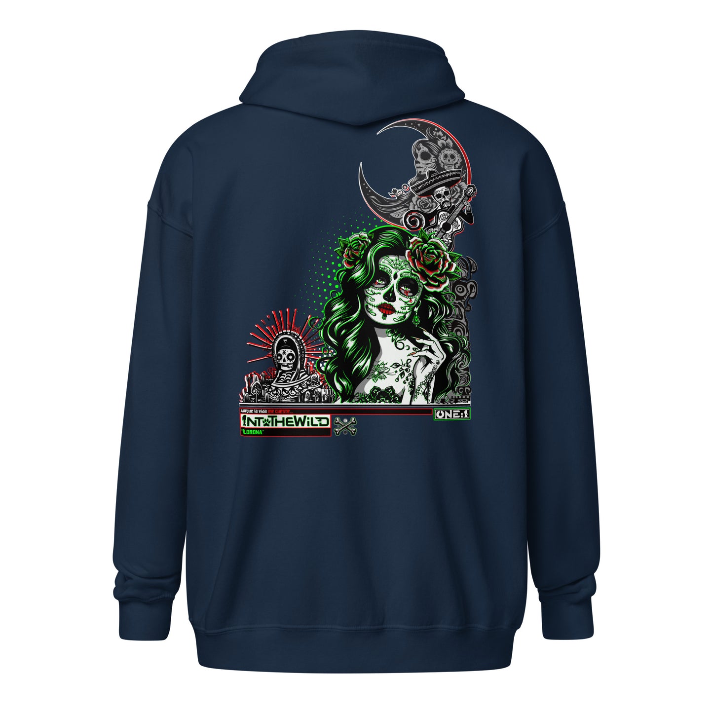 Llorona BIG zip hoodie