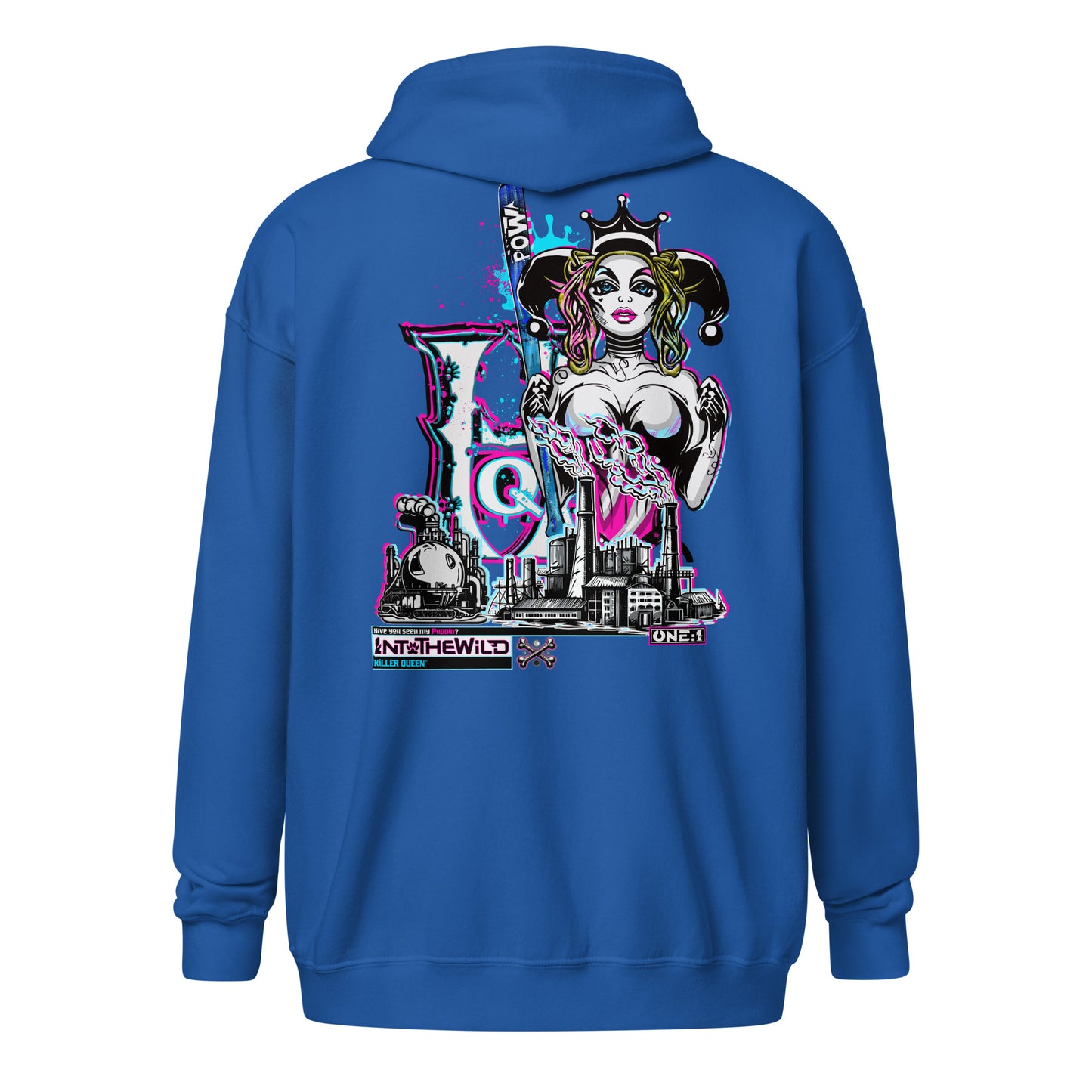 Killer Queen BIG zip hoodie