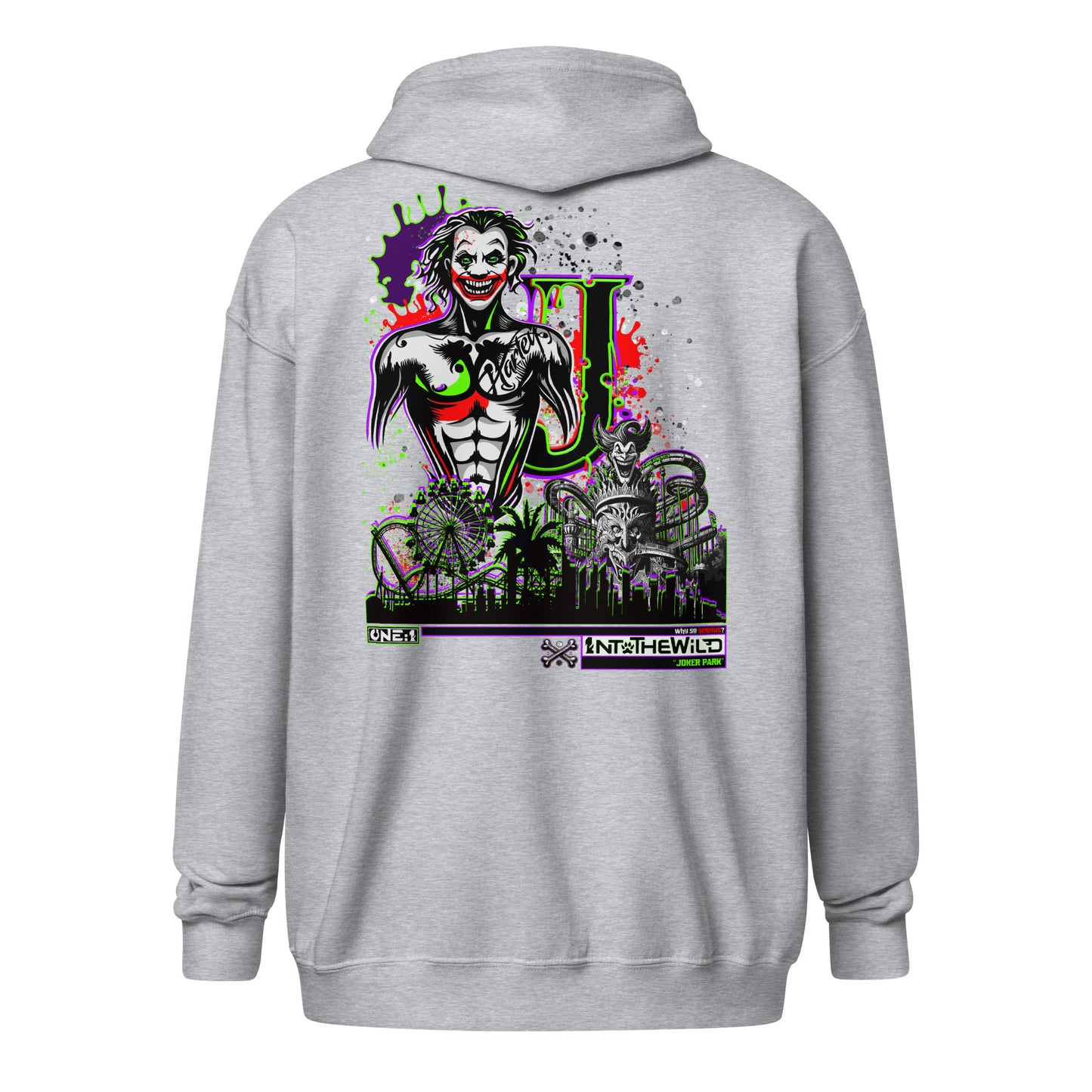 Joker Park zip hoodie