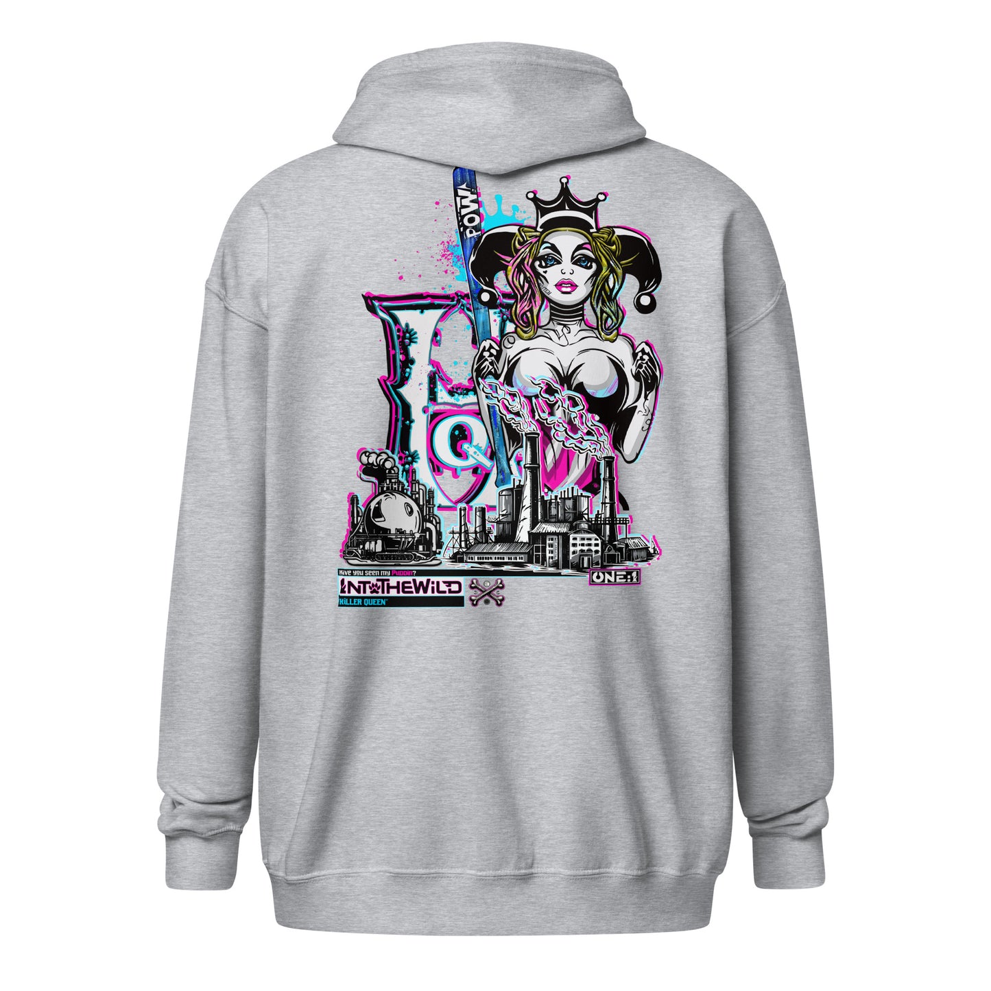 Killer Queen zip hoodie