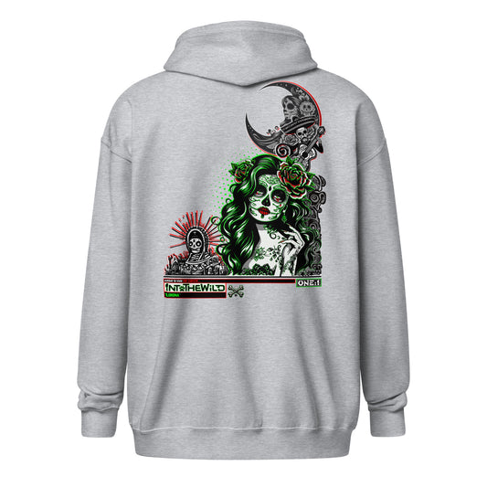 Llorona zip hoodie