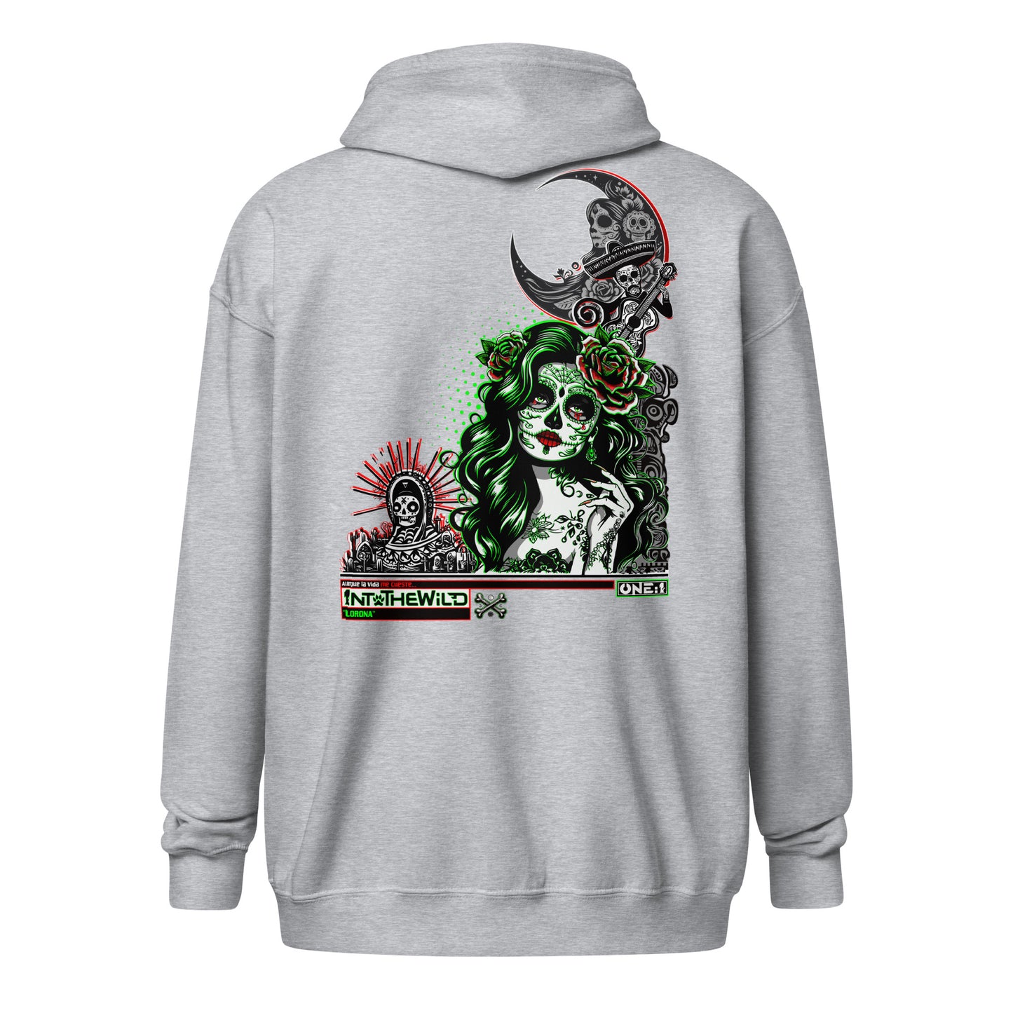 Llorona BIG zip hoodie