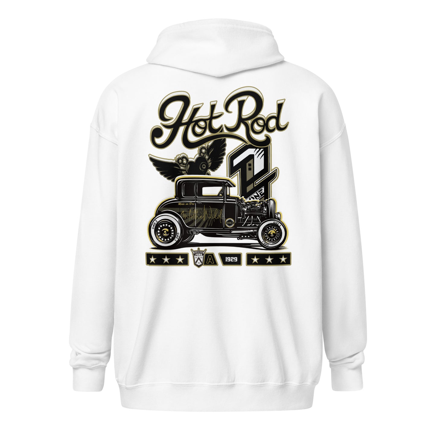 Hot Rod zip hoodie