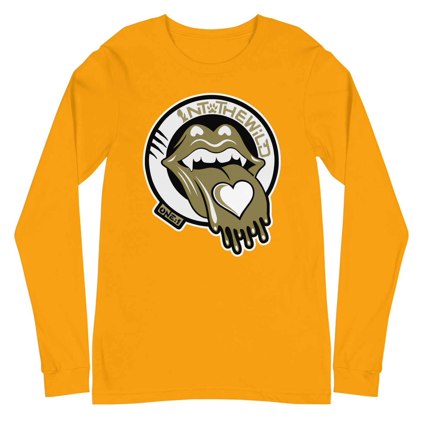 Vampy Love gold long sleeve