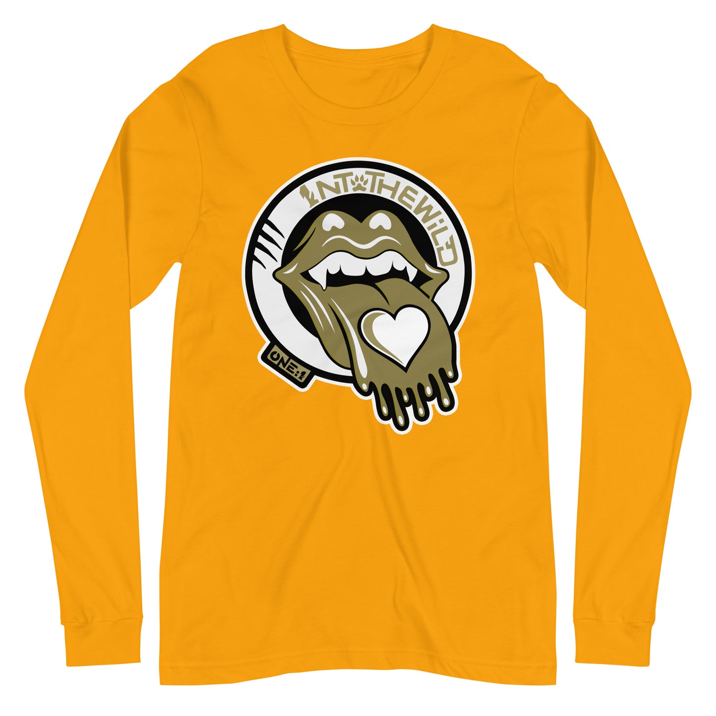 Vampy Love gold long sleeve