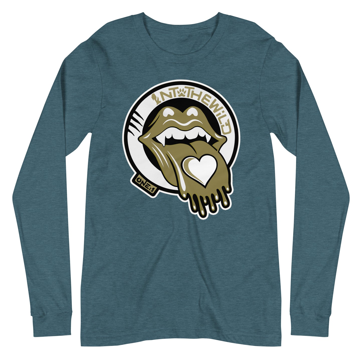 Vampy Love gold long sleeve