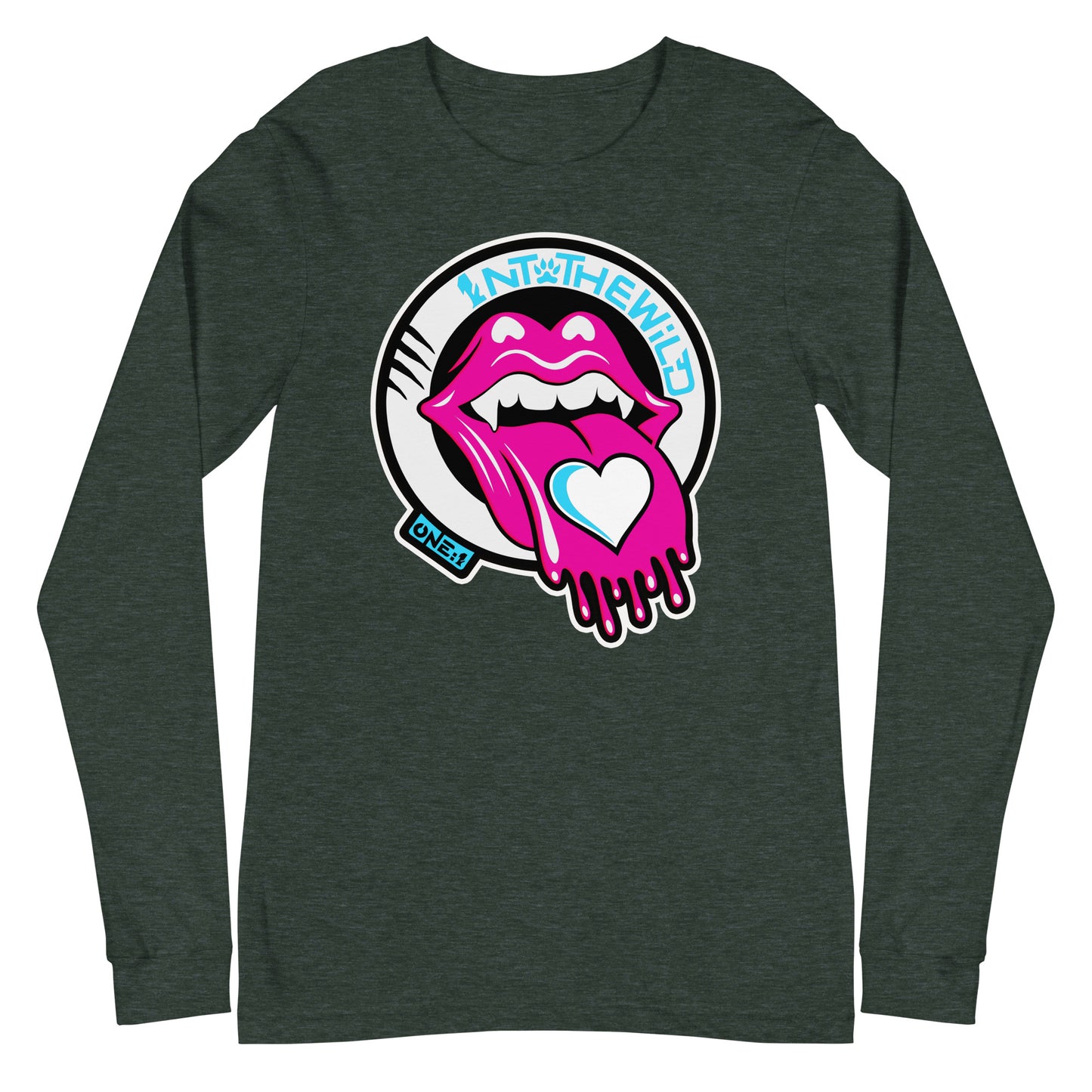 Vampy Love pink & blue long sleeve