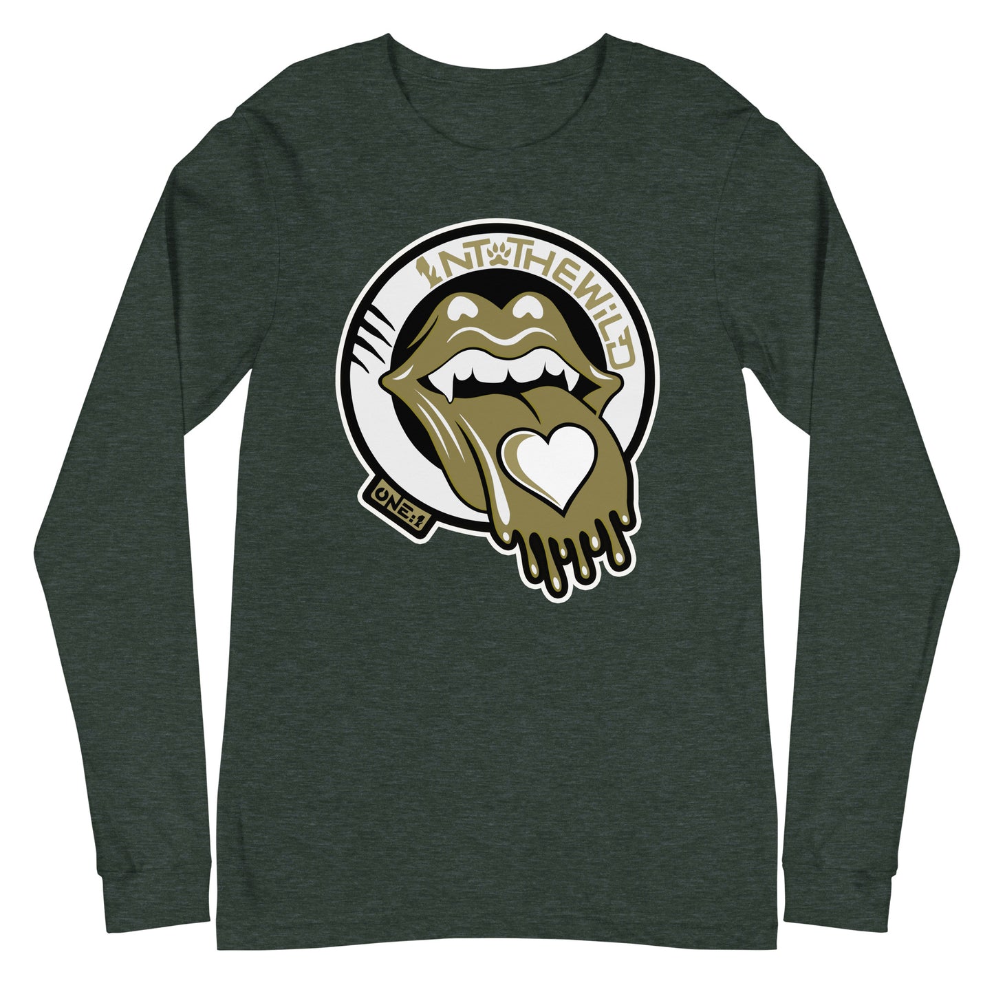 Vampy Love gold long sleeve