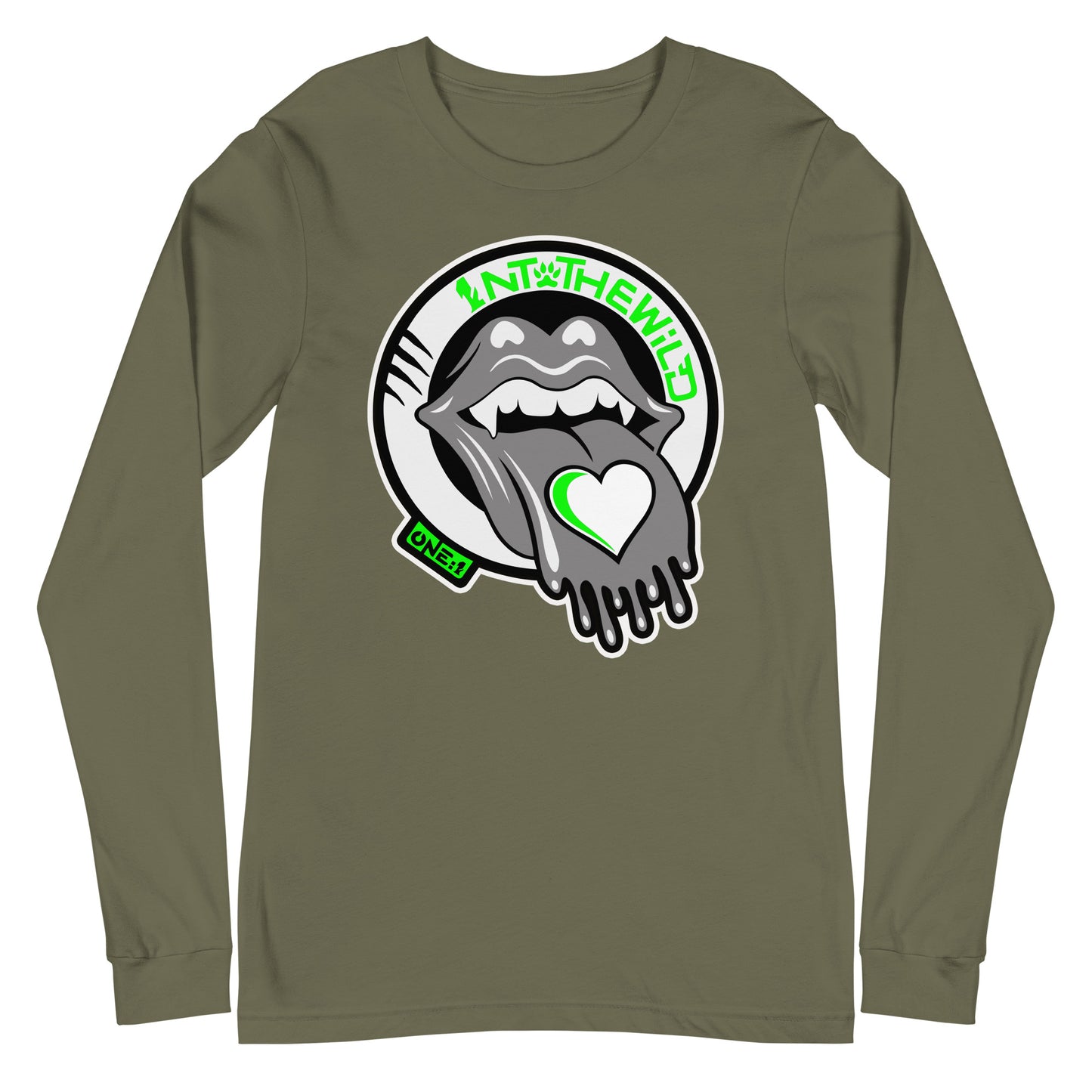 Vampy Love green long sleeve