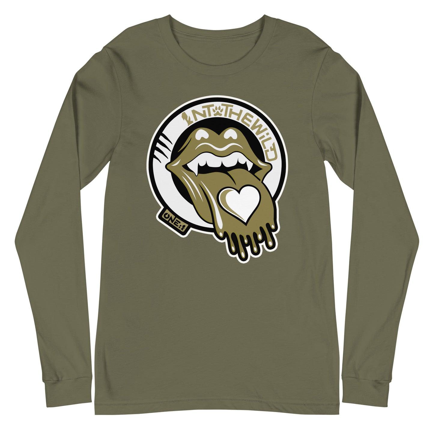 Vampy Love gold long sleeve