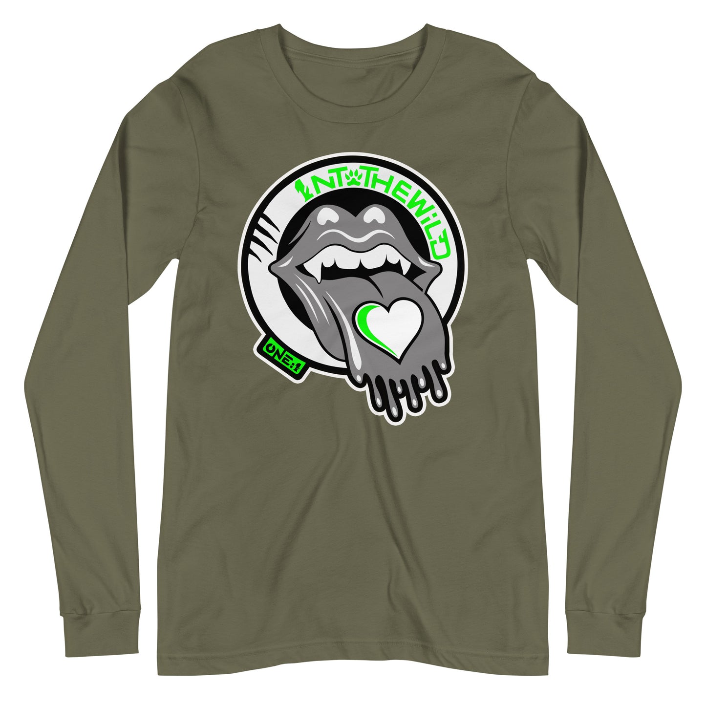 Vampy Love green long sleeve