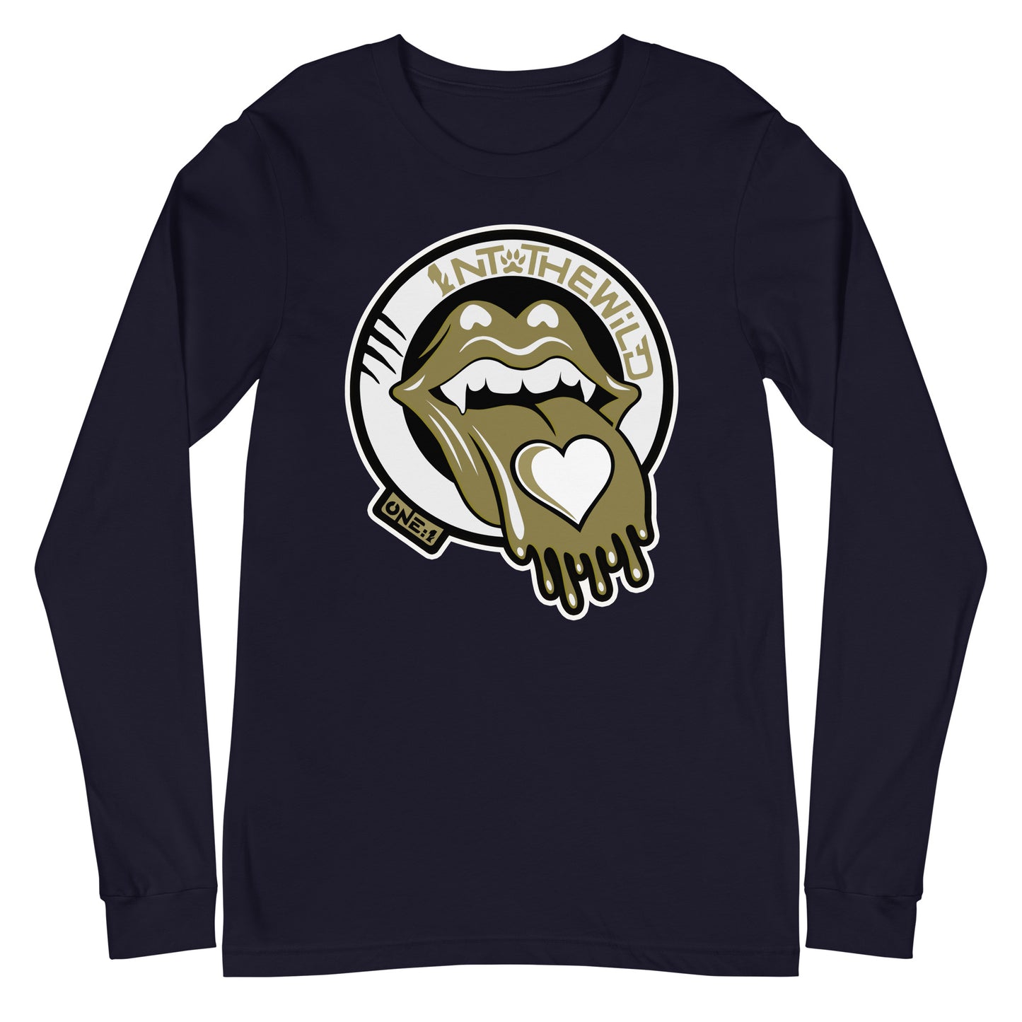 Vampy Love gold long sleeve