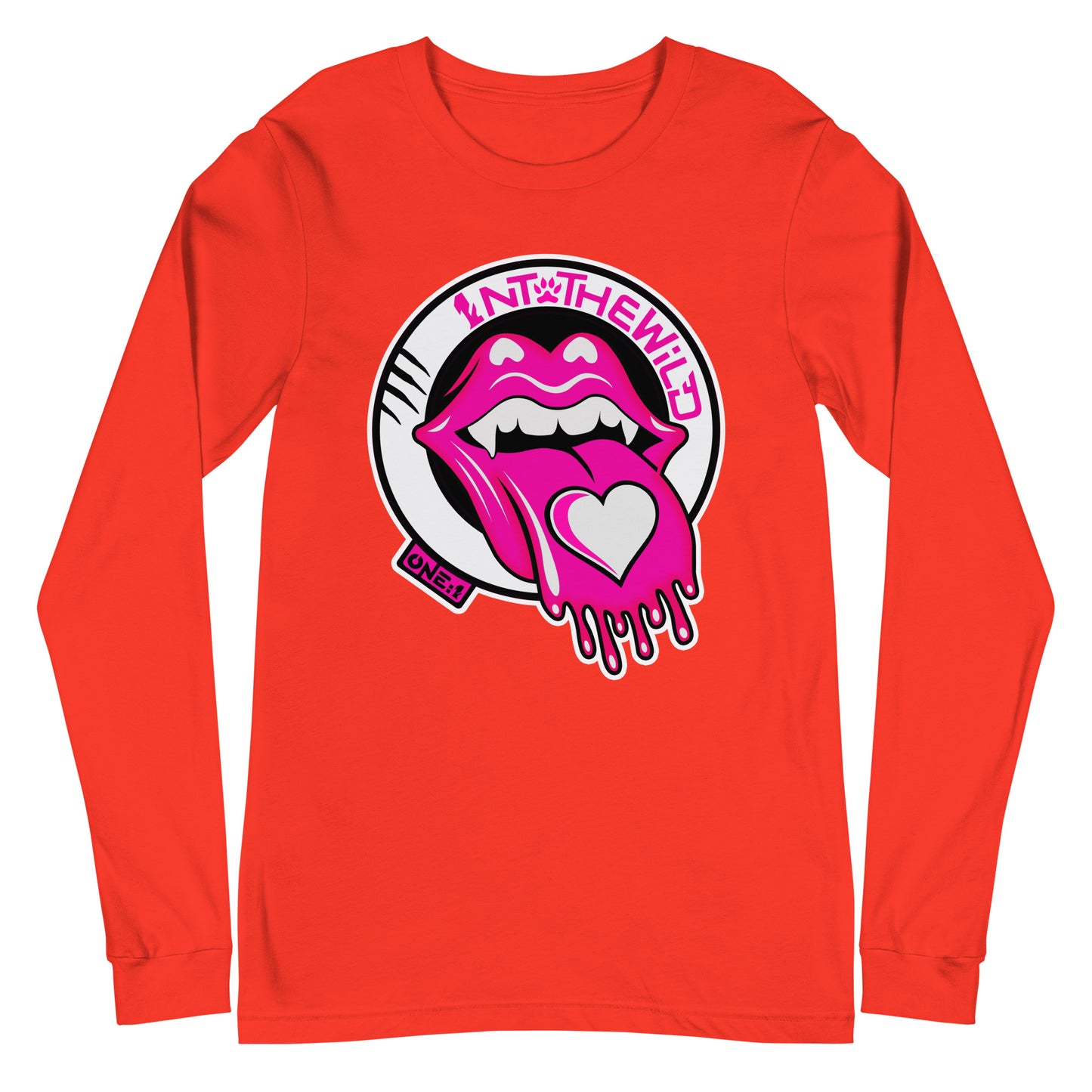 Vampy Love pink long sleeve