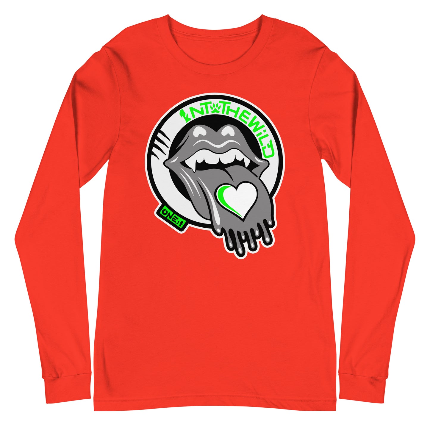 Vampy Love green long sleeve