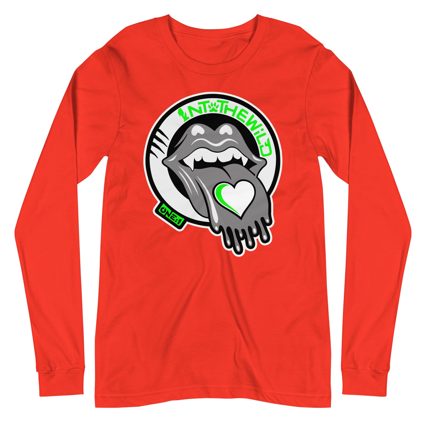 Vampy Love green long sleeve