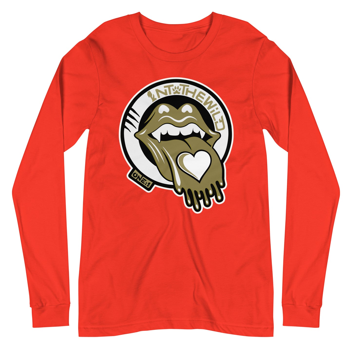 Vampy Love gold long sleeve