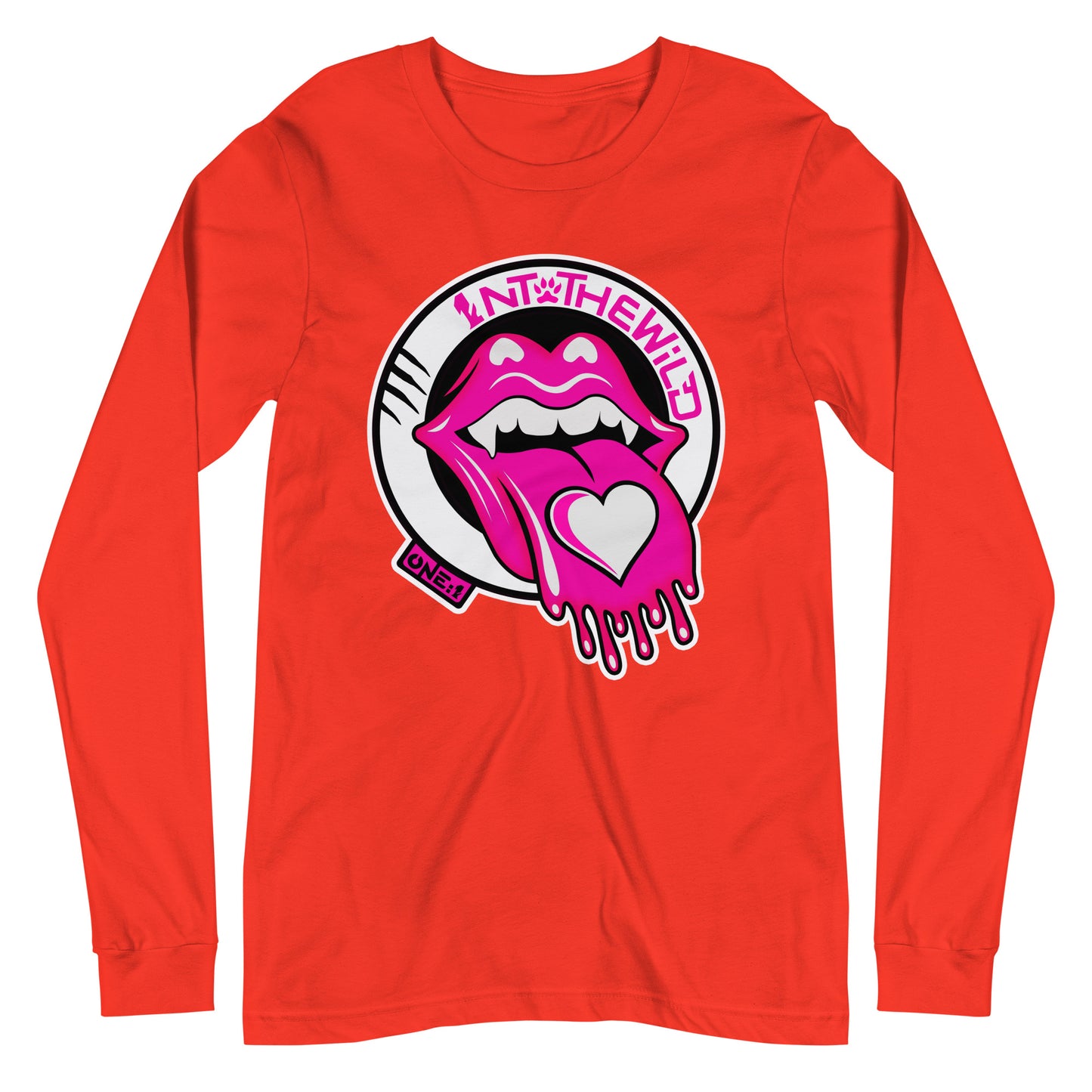 Vampy Love pink long sleeve