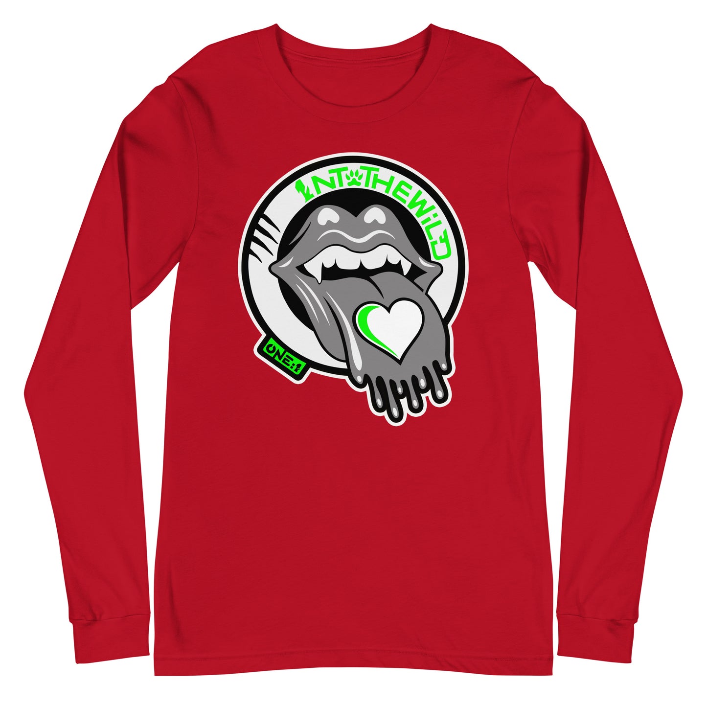 Vampy Love green long sleeve