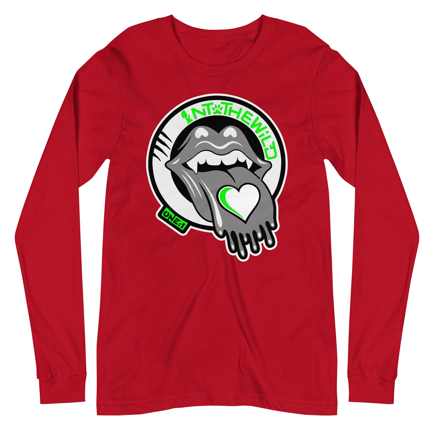 Vampy Love green long sleeve