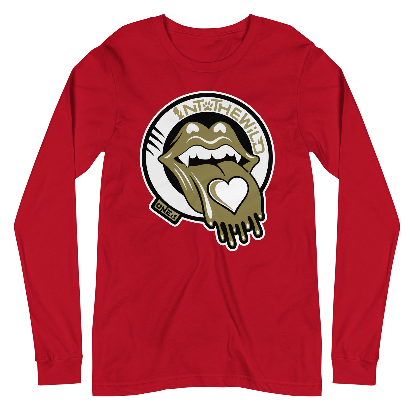 Vampy Love gold long sleeve