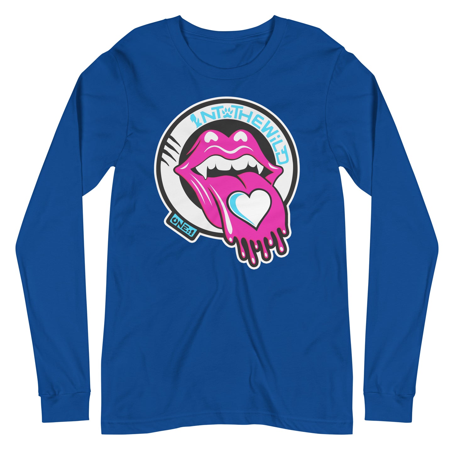 Vampy Love pink & blue long sleeve