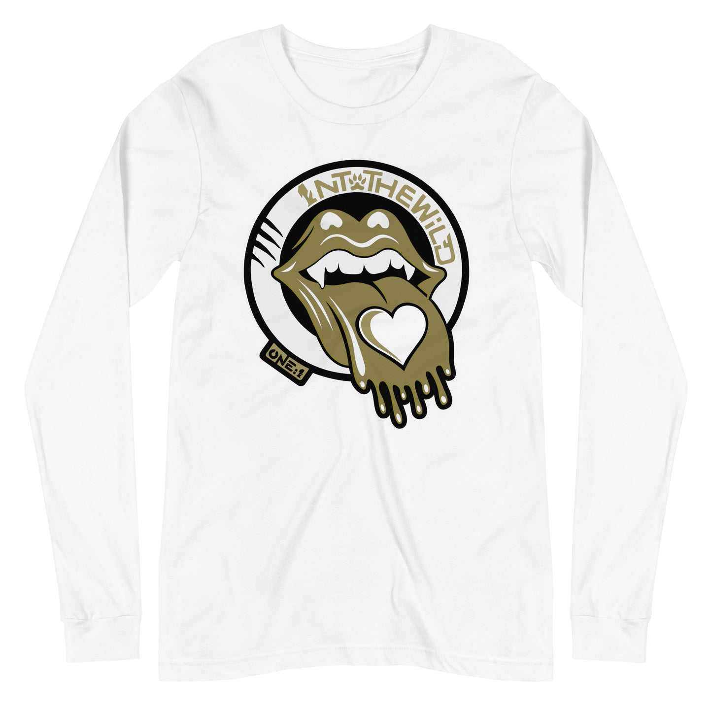 Vampy Love gold long sleeve