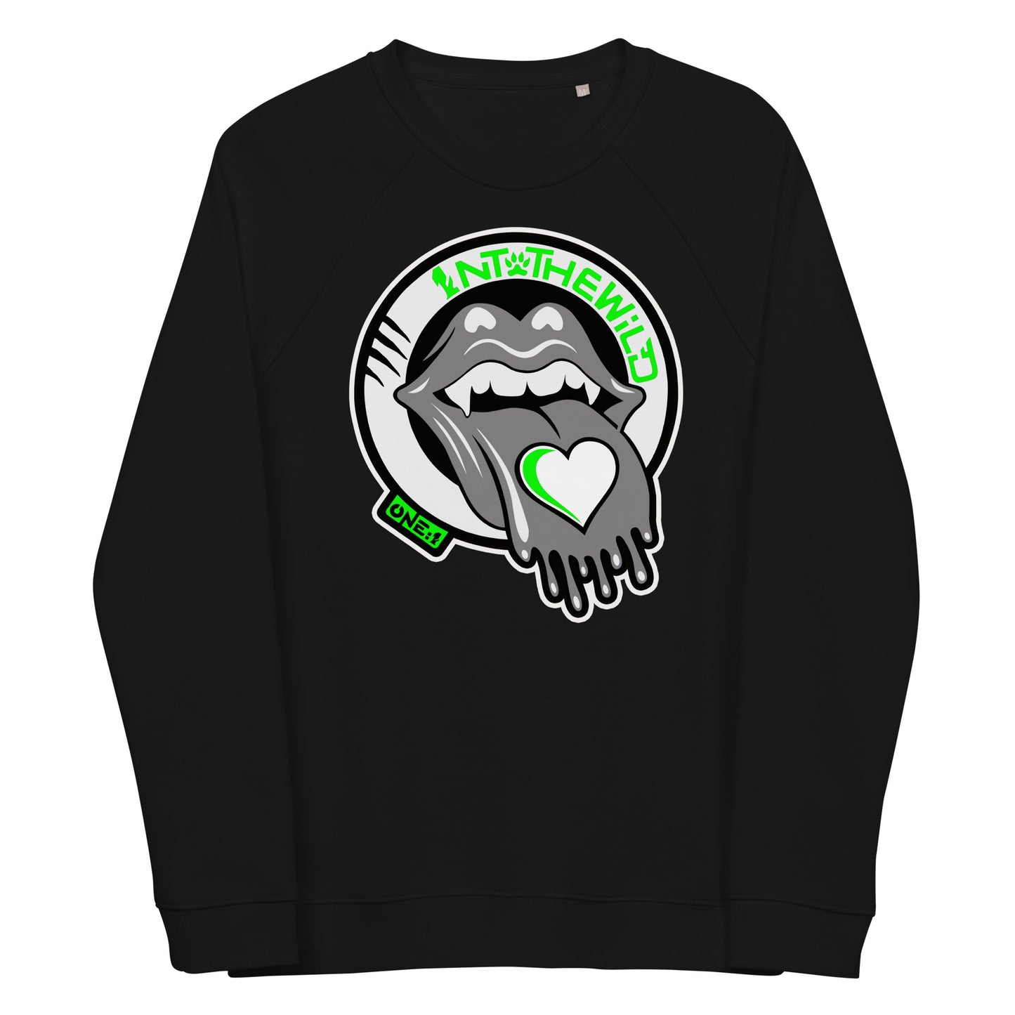 Vampy Love green sweatshirt