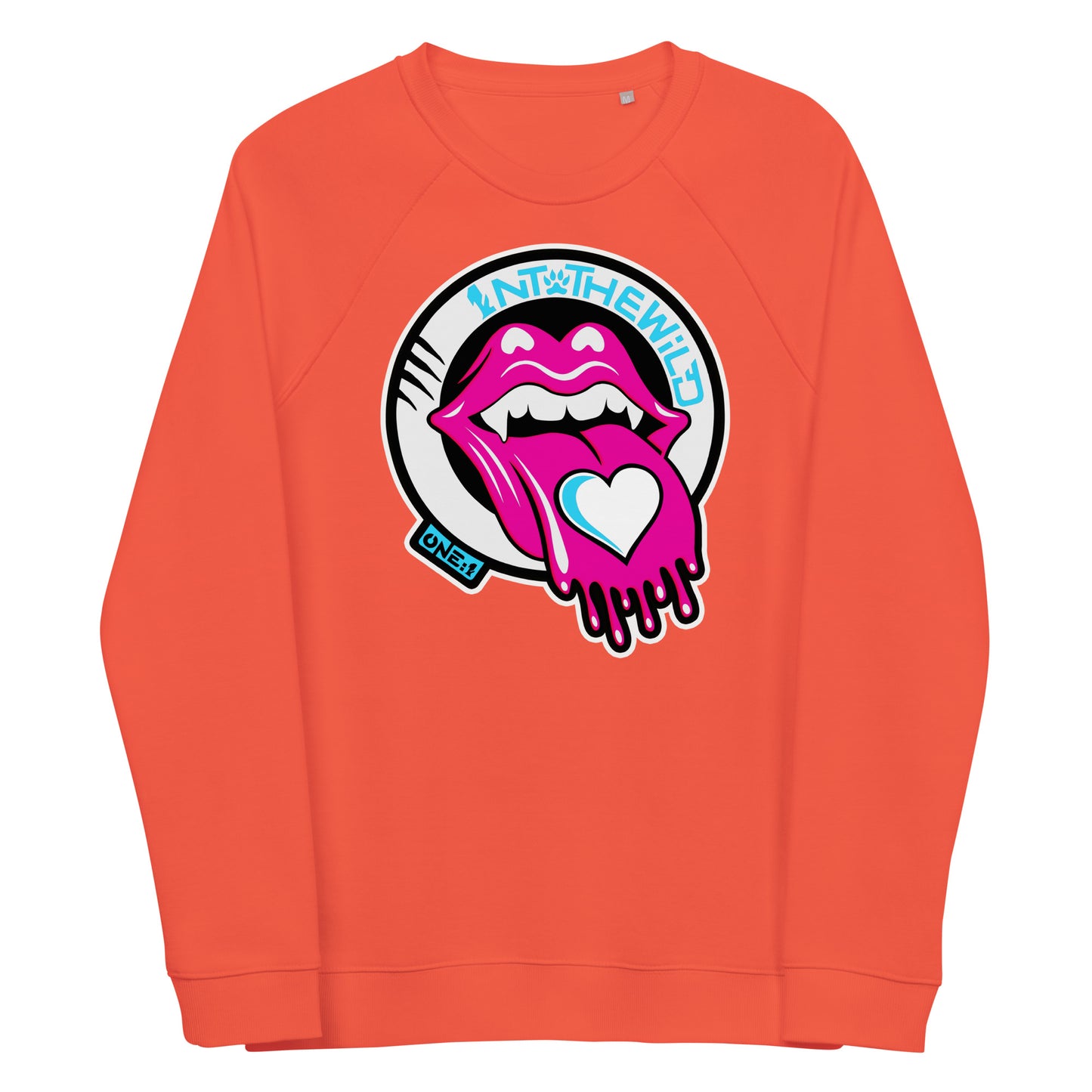 Vampy Love pink & blue sweatshirt