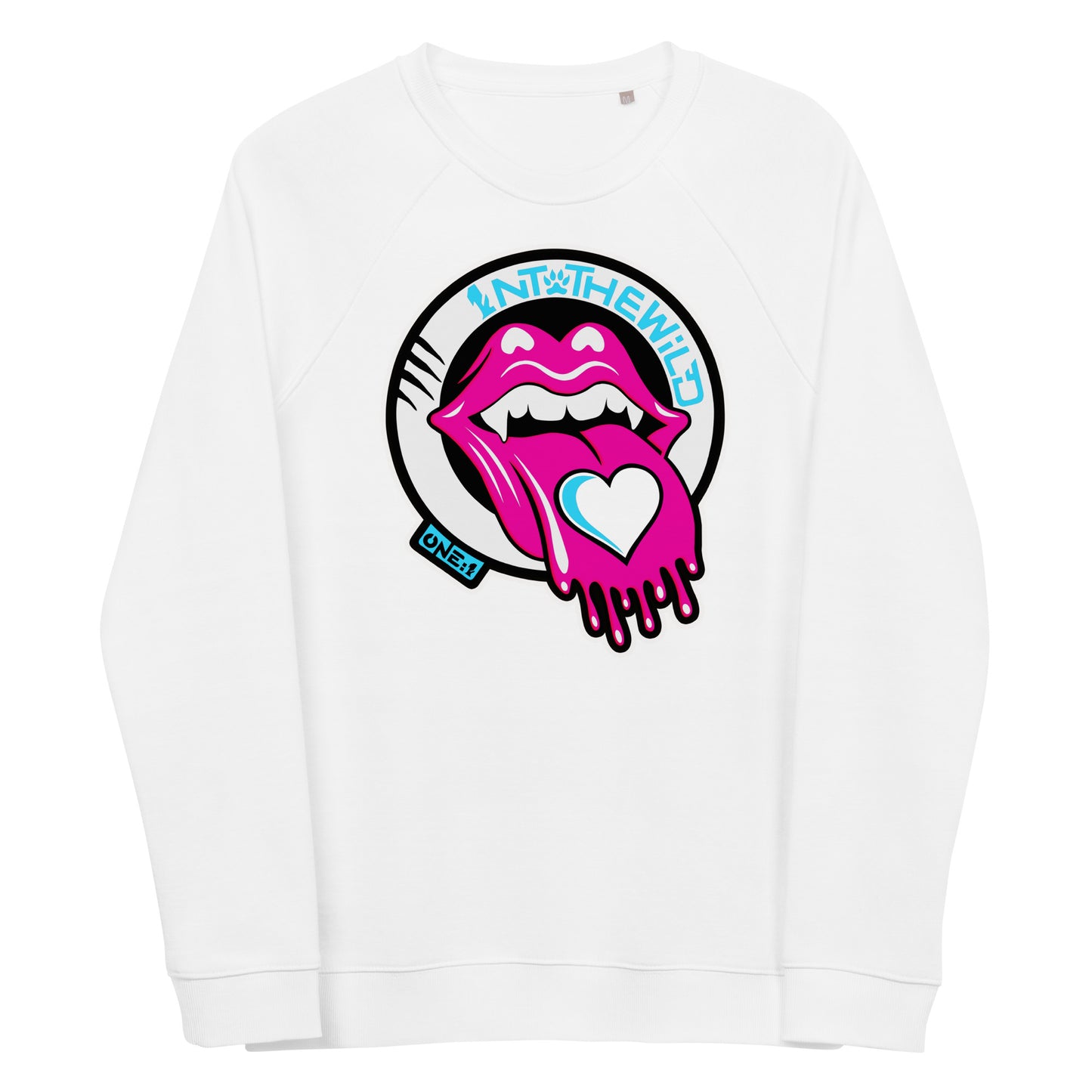 Vampy Love pink & blue sweatshirt