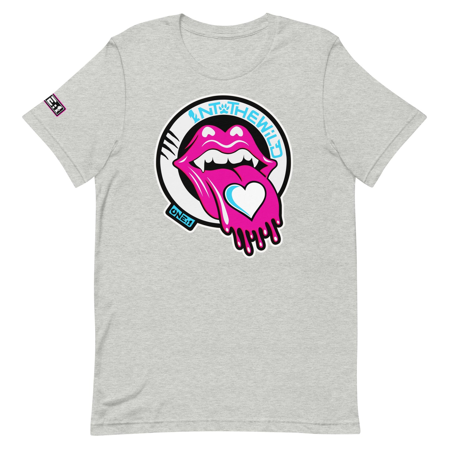 Vampy pink & blue BIG tee