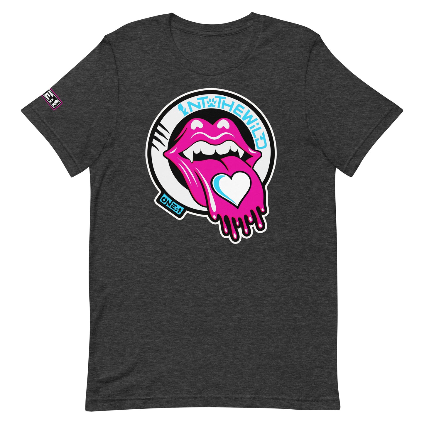 Vampy pink & blue BIG tee