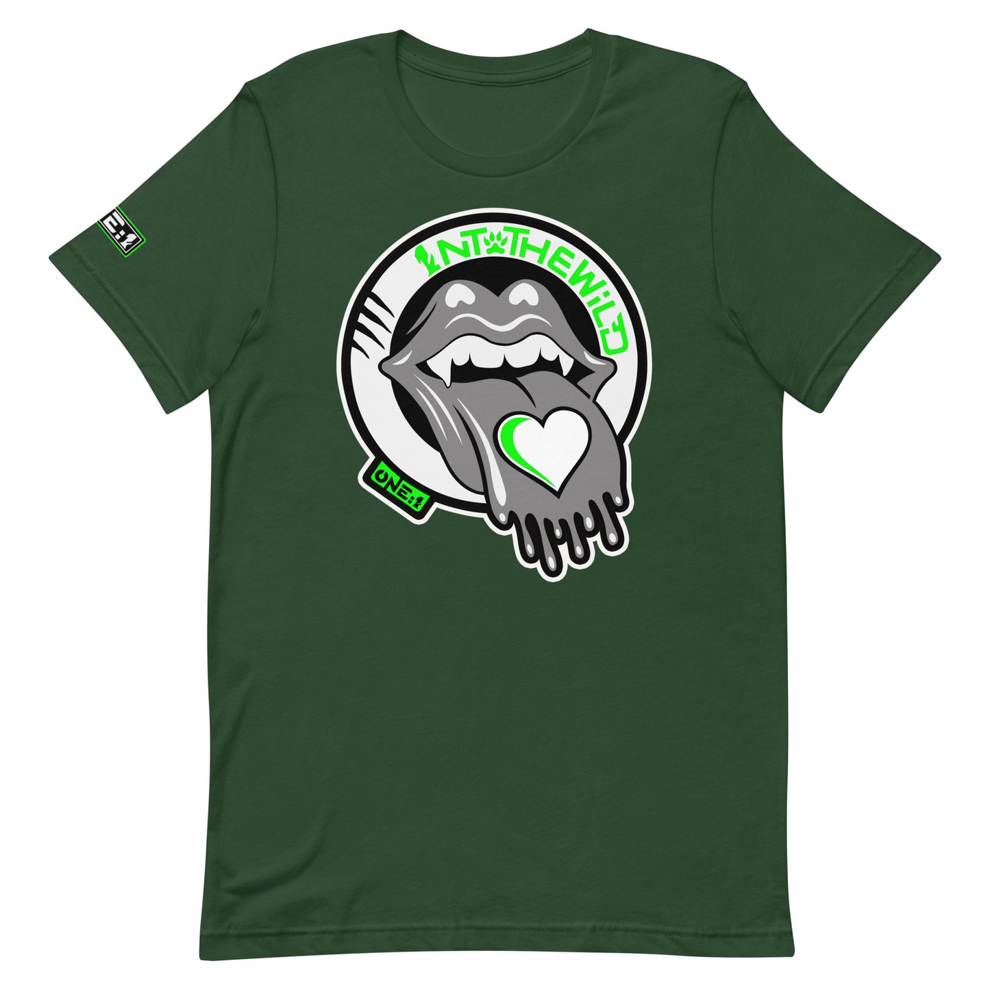 Vampy Love green tee