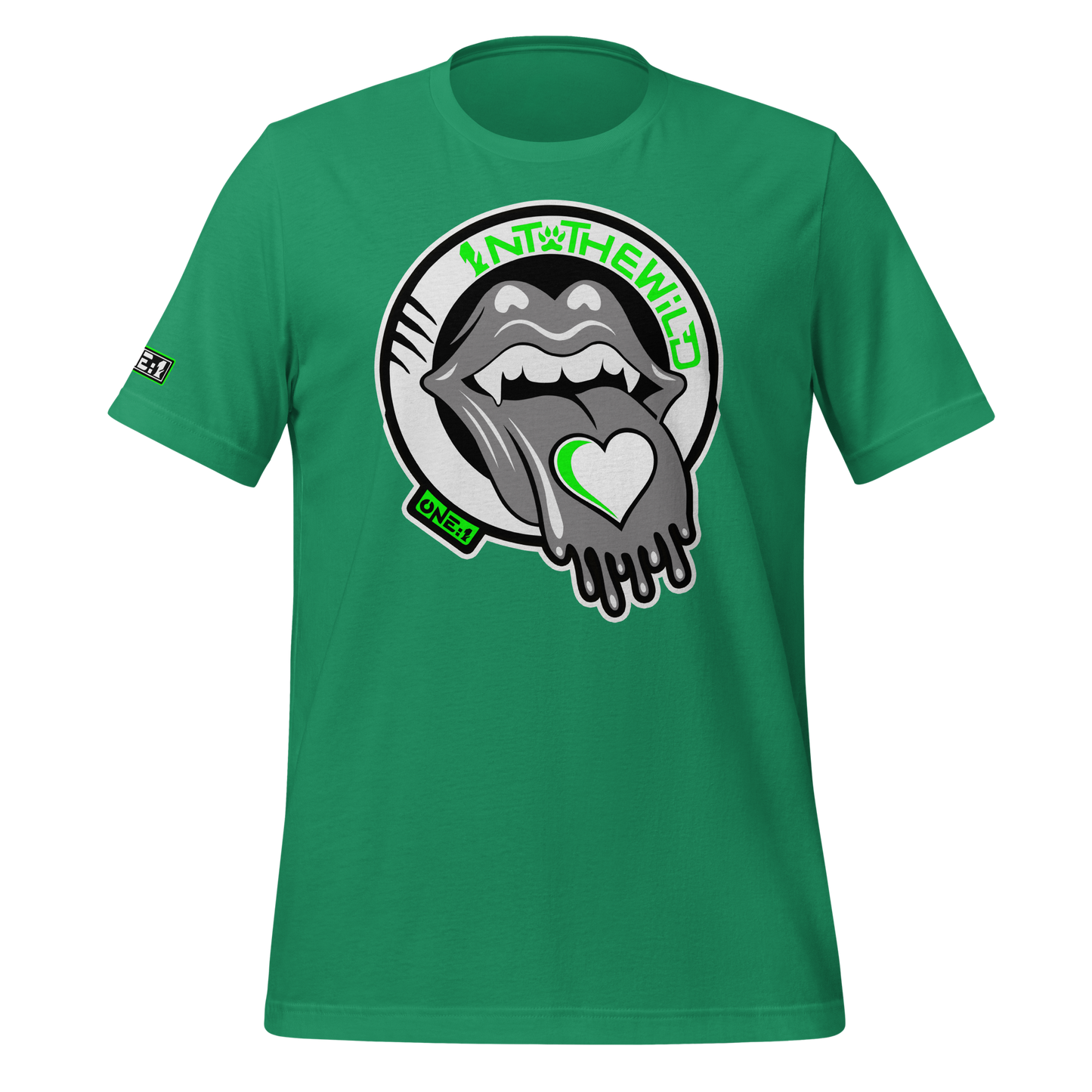 Vampy Love green tee