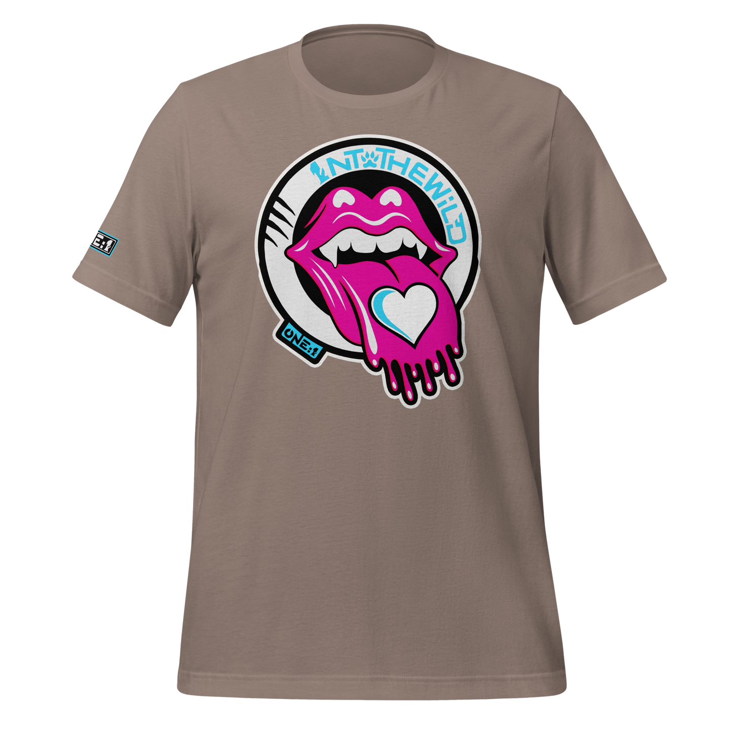 Vampy Love pink & blue tee